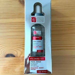 Global Beauty Care Hyaluronic Acid Facial Serum Moisturize Renew Soften 1.0 OZ